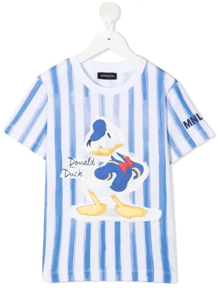 Monnalisa футболка с принтом Donald Duck
