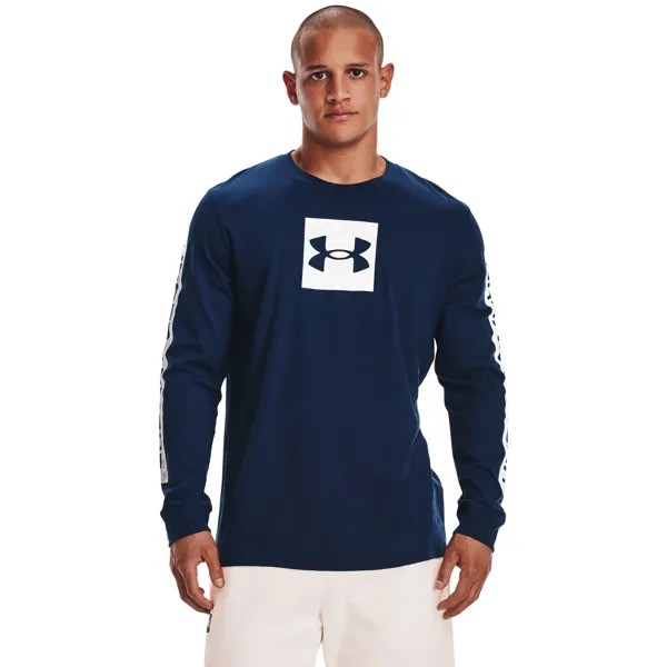 Лонгслив мужской Under Armour 1366464 синий S/M
