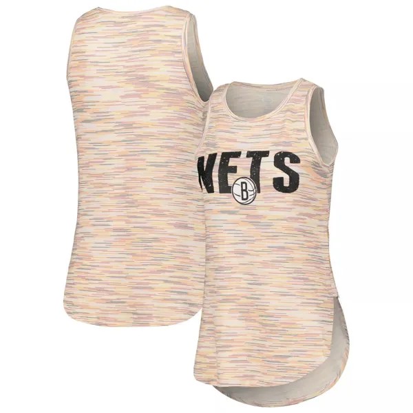 Женская белая майка Concepts Sport Brooklyn Nets Sunray