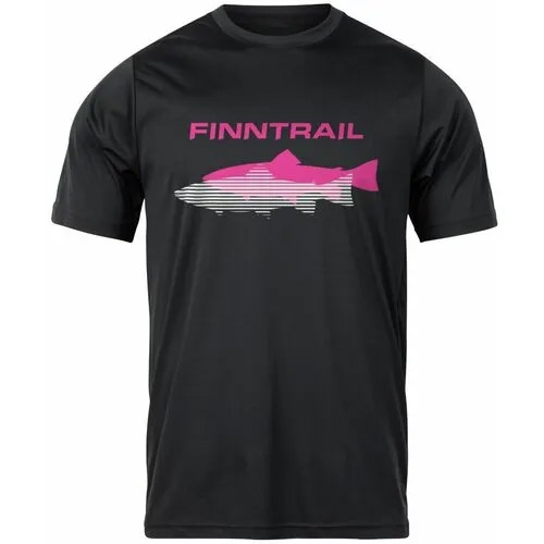 Футболка Finntrail, размер 42/44, черный