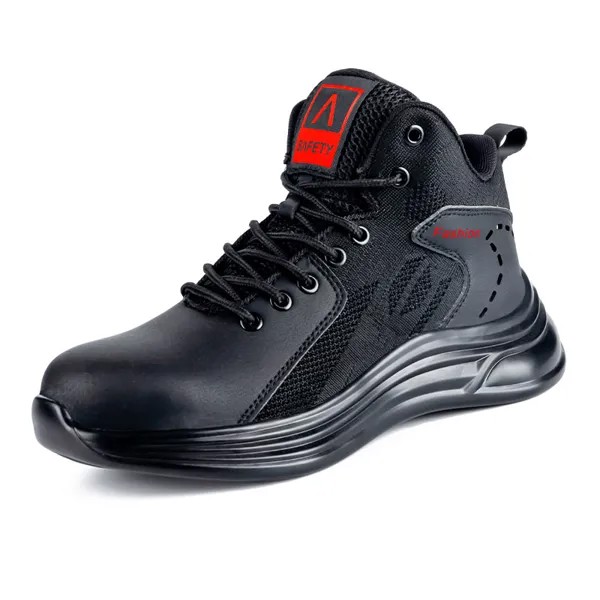 Мужские Светоотражающие ботинки со стальным носком, легкие рабочие кроссовки, мужская защитная обувь, рабочие ботинки для мужчин, 2021