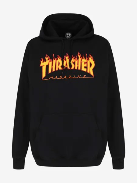 Худи мужская Thrasher Flame Logo, Черный