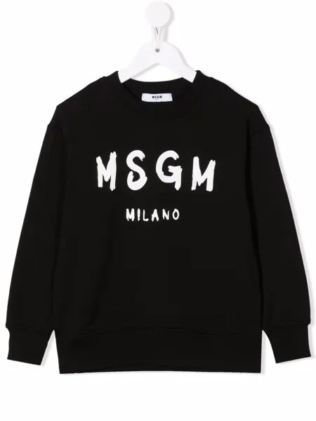 MSGM Kids толстовка с логотипом