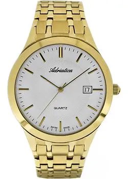 Швейцарские наручные  мужские часы Adriatica 1236.1113Q. Коллекция Gents