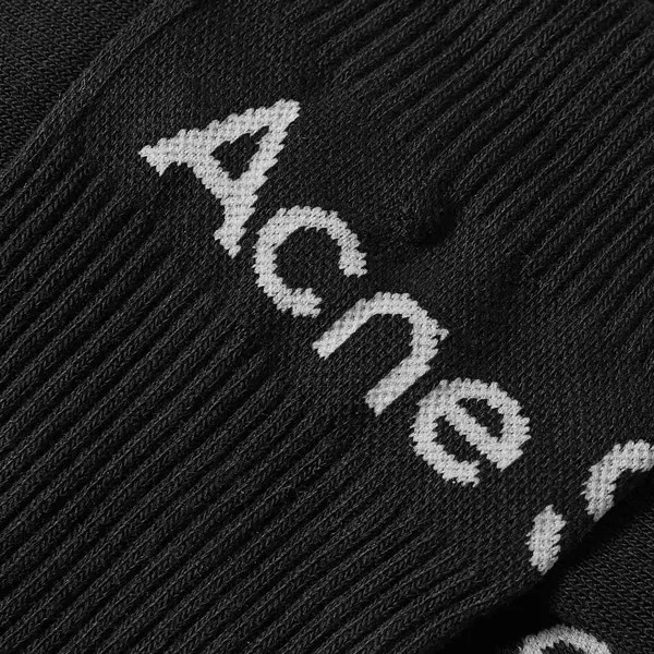 Носки Acne Studios Short Rib Logo Sock