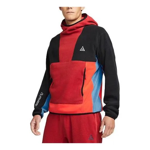 Толстовка Men's Nike ACG PolartecWolf Tree Fleece Pullover Red, красный