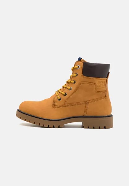 Ботильоны на шнуровке JFWFINIUS BOOT Jack & Jones, Honey