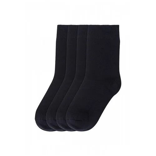 Носки Oldos 4 пары, размер 23-25, черный