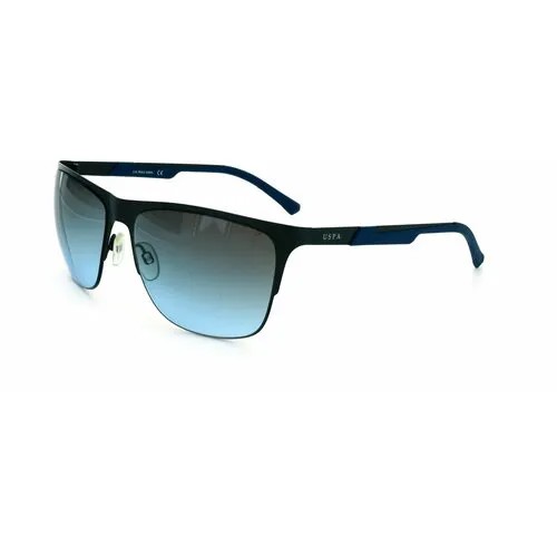Солнцезащитные очки U.S. POLO ASSN., черный, синий