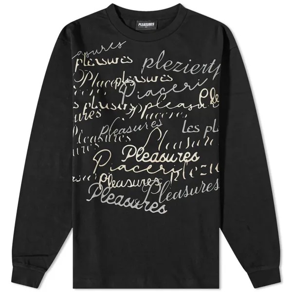 Футболка Pleasures Long Sleeve Shatter Tee