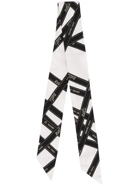Hermès шарф pre-owned с логотипом