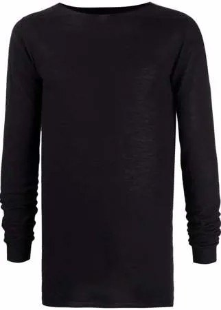 Rick Owens кашемировый джемпер тонкой вязки