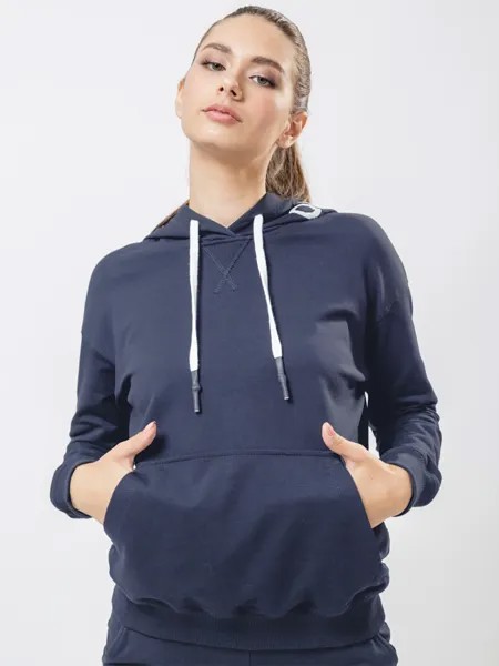 Худи женское Oxouno OXO 0688-229 FOOTER 02 синее XL