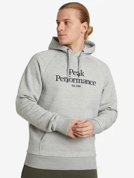 Худи мужская Peak Performance Original, Серый