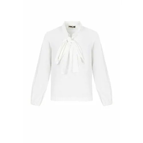 Рубашка  Hache, манжеты, размер 42, белый