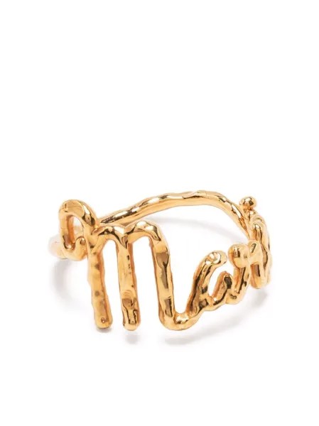 Marni кольцо с логотипом