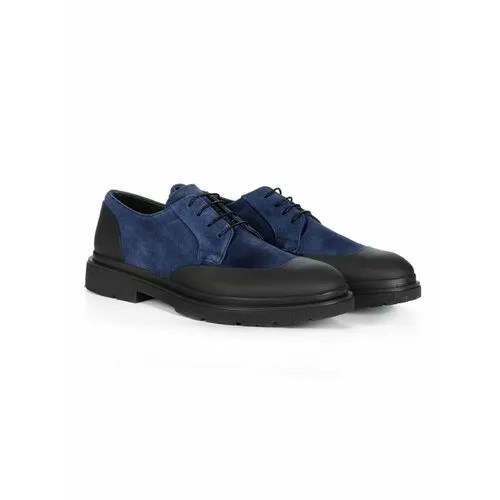 Полуботинки Clarks, размер 41 EU, синий