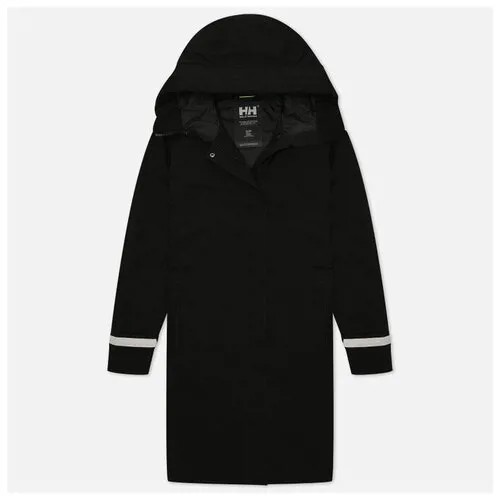 Куртка  Helly Hansen, регулируемый капюшон, подкладка, размер L, черный