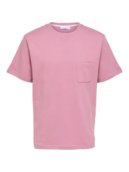 Футболка SELECTED HOMME Relax Soon, эозин