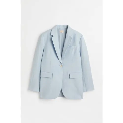 Пиджак H&M, размер 42, голубой