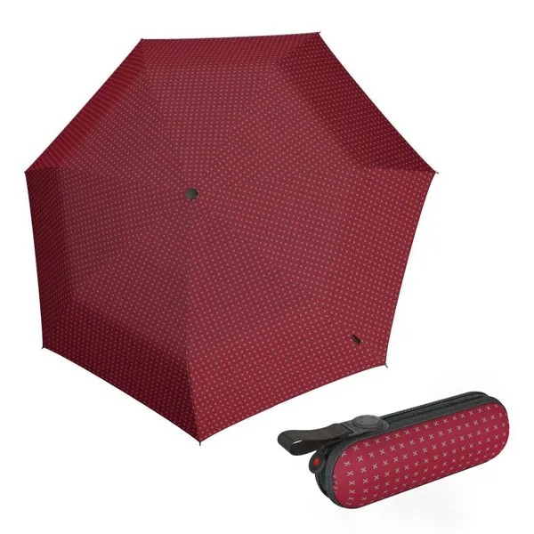 Зонт женский Knirps 6010 X1 2CROSS RED