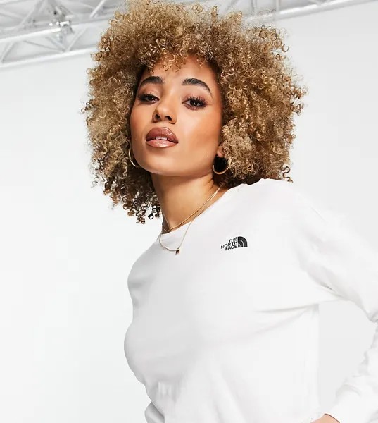 Белый лонгслив The North Face Ensei