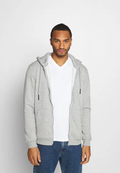 Толстовка на молнии ONSCERES LIFE ZIP HOODIE Only & Sons, светло-серый