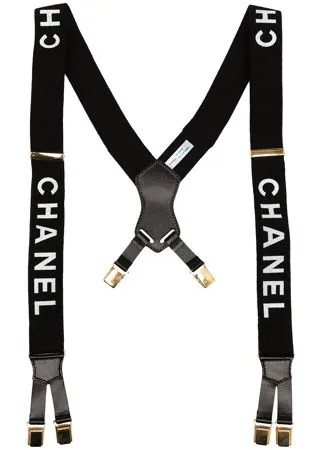 Chanel Pre-Owned подтяжки 1997-х годов с логотипом