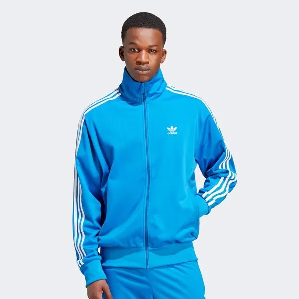 Спортивная куртка adicolor Firebird adidas Originals, цвет bluebird/white