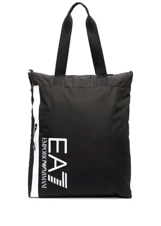 Ea7 Emporio Armani сумка-тоут с логотипом