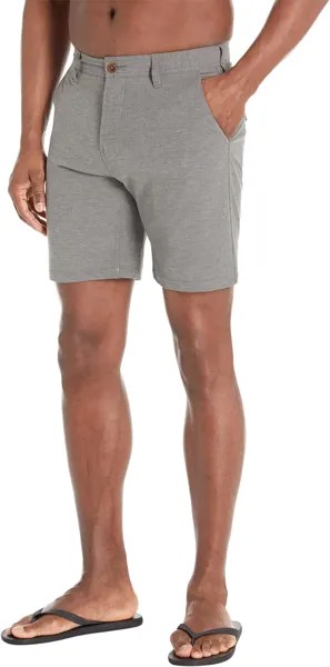 Прогулочные шорты Canyons Hybrid 18,5 дюйма VISSLA, черный