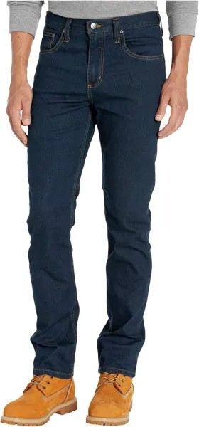 Джинсы Rugged Flex Straight Tapered Jeans Carhartt, цвет Erie