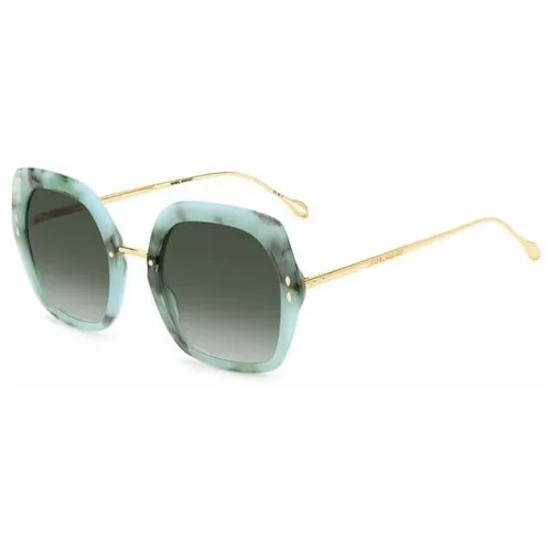 Солнцезащитные очки Isabel Marant, золотой, бирюзовый