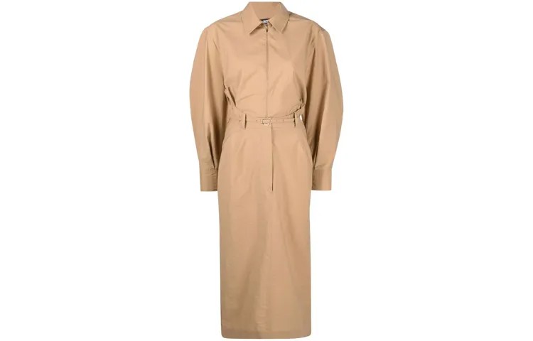 Платье Uzco с рукавами-фонариками Jacquemus