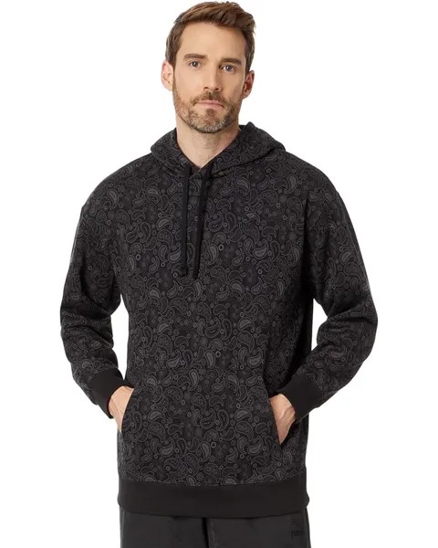 Худи PUMA Classics Paisleyluxe All Over Print Pullover, цвет Puma Black