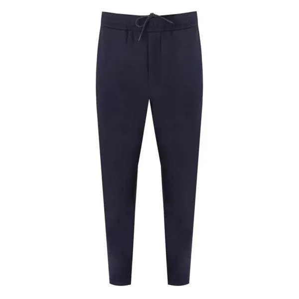 Брюки travel essential navy trousers Emporio Armani, синий