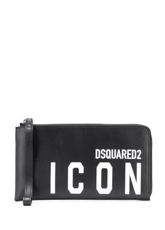 Dsquared2 клатч с логотипом