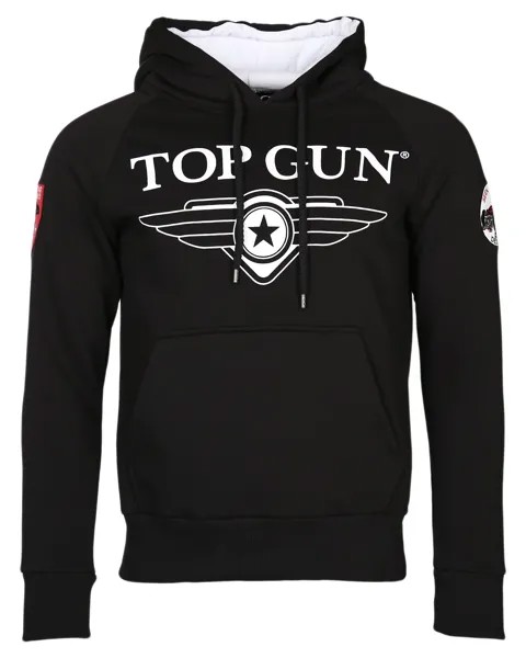 Толстовка TOP GUN Hoodie Defender TG20191012, черный