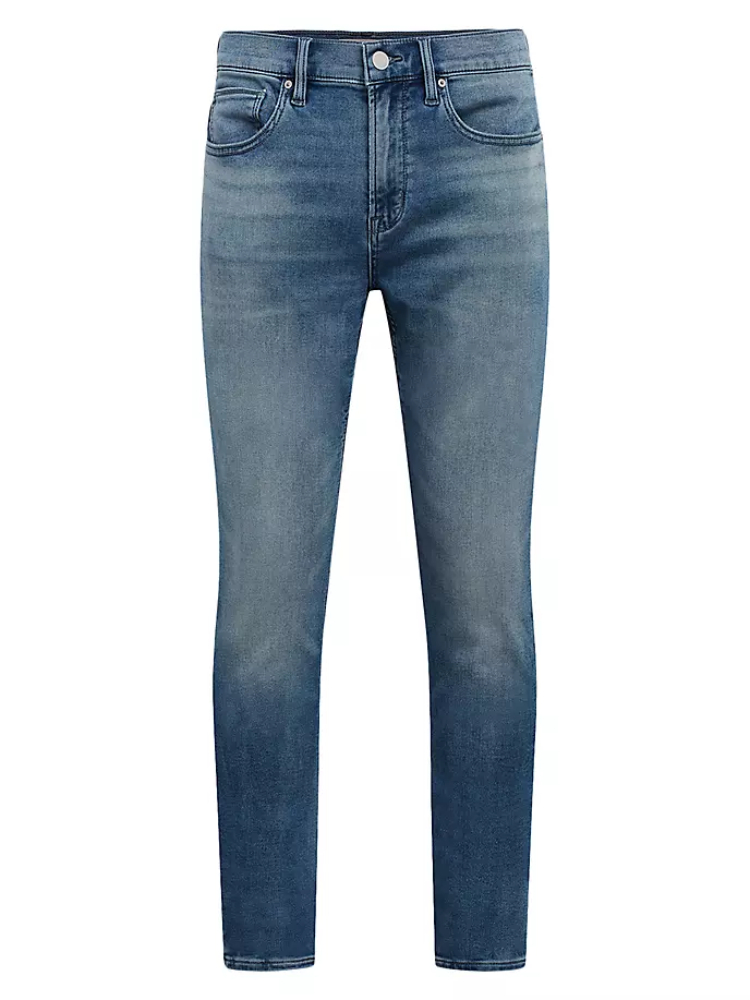 Джинсы узкого кроя со средней посадкой Hudson Jeans, цвет canyon