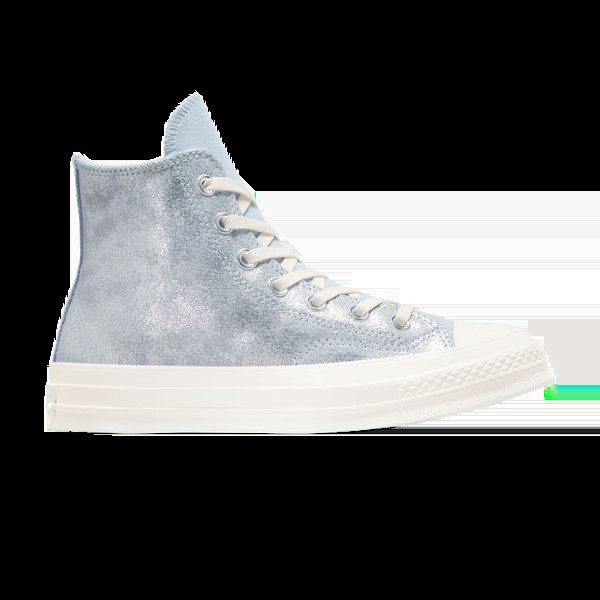 Кроссовки Chuck 70 High, цвет Suede Shimmer - Winter Slay Blue