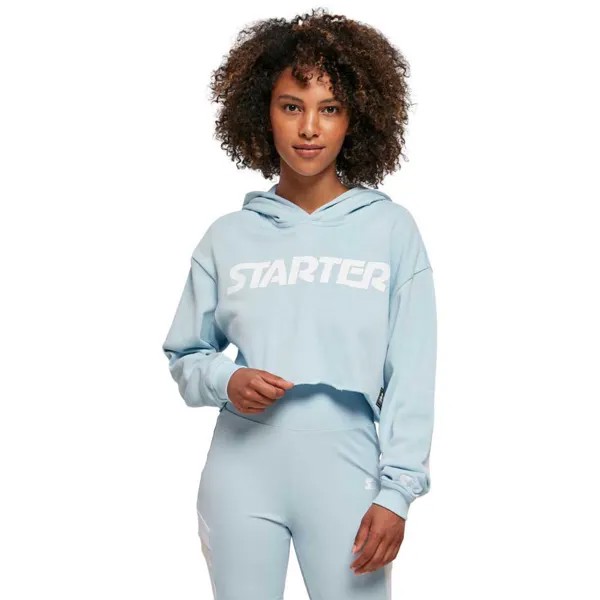 Худи Starter Black Label Cropped, синий