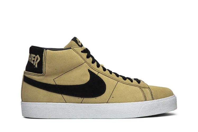 Кроссовки Nike Blazer Sb 'Thrasher', золотой