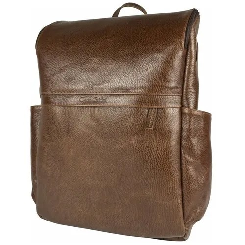 Мужской кожаный рюкзак Carlo Gattini Tornato brown 3076-94