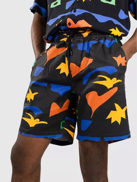 Шорты Fa Arthur Longo Ew 18 Volcom, черный