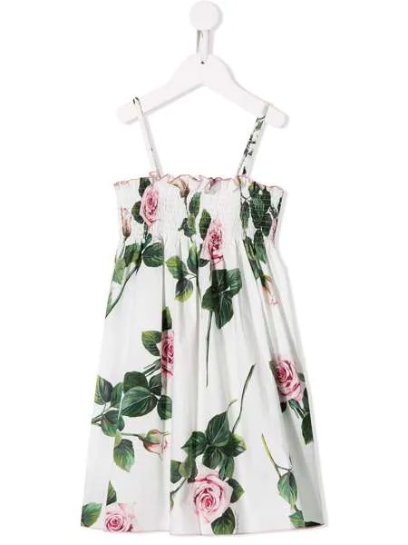 Dolce & Gabbana Kids платье с принтом