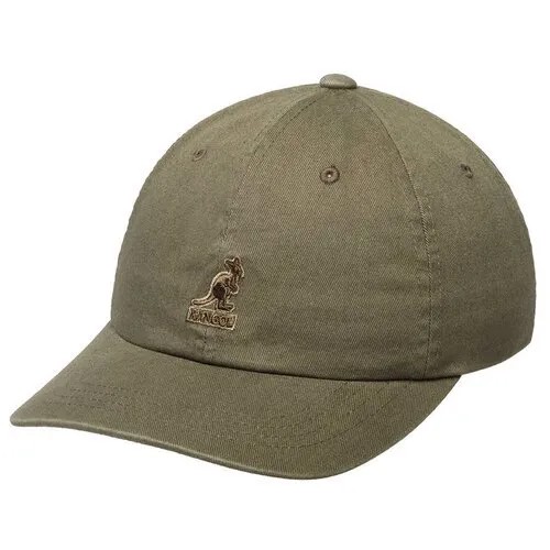 Бейсболка KANGOL арт. K5165HT Washed Baseball (оливковый), Размер: UNI