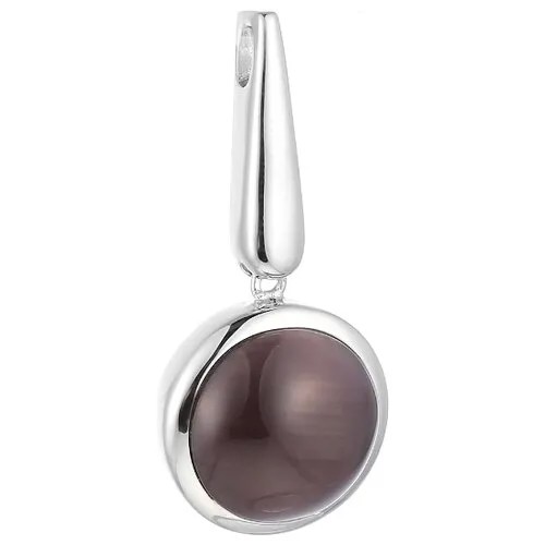 Подвеска со стеклом из серебра SP0432-US-001-WG JV
