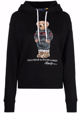 Polo Ralph Lauren худи с принтом Polo Bear