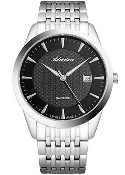 Швейцарские наручные  мужские часы Adriatica 1288.5114Q. Коллекция Premiere