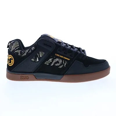 DVS Comanche 2.0+ DVF0000323011 Мужские черные кроссовки из нубука Skate Shoes